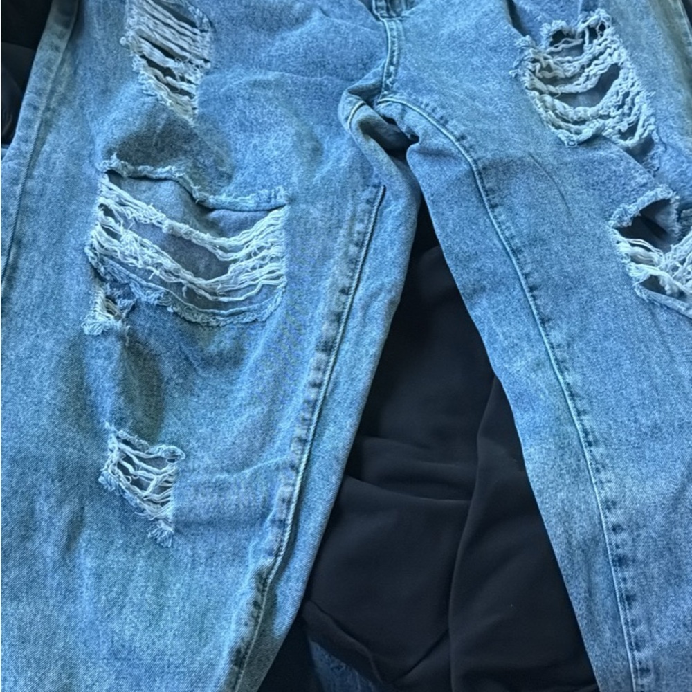 SHEIN Curve Denim Jeans